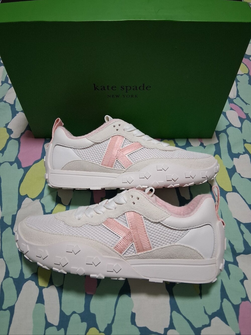 Kate Spade K Lace-up Sneakers - Picture 5 of 14